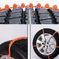 Winter Auto Antislipkettingen - Universeel 10 Stuks Super Slijtvast & Eenvoudig Installeren
