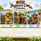 🐮❤️ Bespaar 50% op 2027 kalender – 🖌️ handgetekende stijl, 😂 humoristische tekeningen, 📅 12 maanden vol plezier!