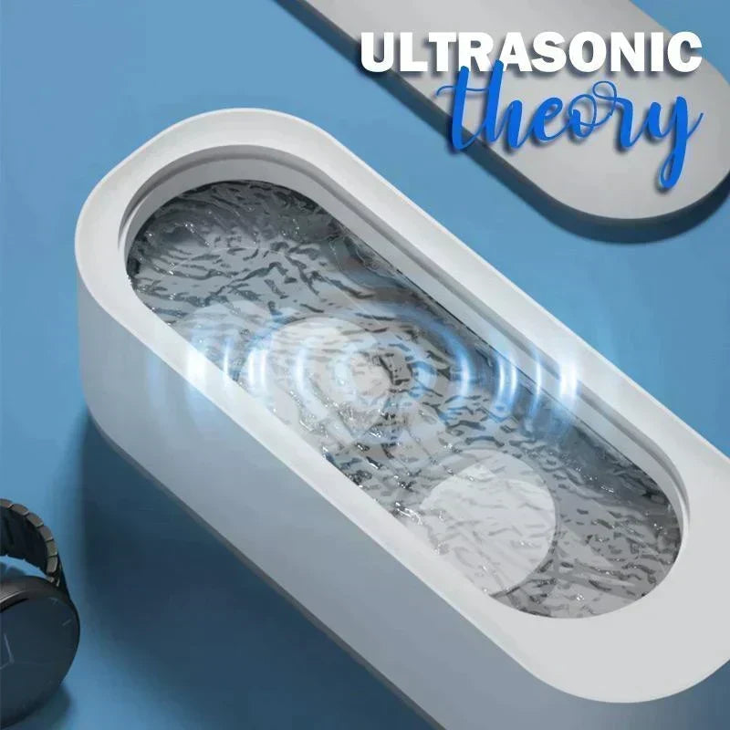 💎 50% KORTING! 🔊 Draagbare ultrasone reiniger – 3 minuten cyclus, PP & AAA-batterijen – Dieptereiniging voor brillen en sieraden ✨