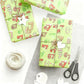🔥50% KORTING✨Digitaal Kerst Inpakpapier🎁Moderne Print, Levendige Kleuren, Rolformaat✨