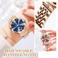 🔥Dames modieuze diamant maanster horloge