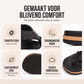 Platform teenslippers met geweven bandje voor dames