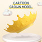 🔥50% KORTING!🛀 Oorbeschermingsmuts voor kinderen – Waterdichte douchemuts, verstelbaar en met een kroonmotief uit een tekenfilm