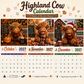 🐮❤️ Bespaar 50% op 2027 kalender – 🖌️ handgetekende stijl, 😂 humoristische tekeningen, 📅 12 maanden vol plezier!