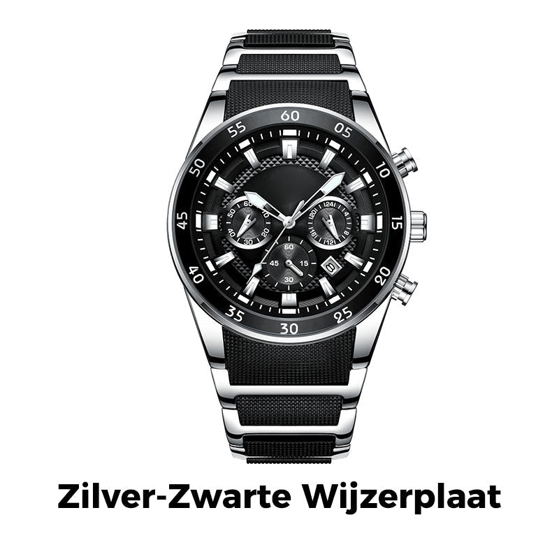 🔥 HOT SALE - 50% KORTING 🎁 Multifunctioneel Waterdicht Quartz Horloge voor Heren