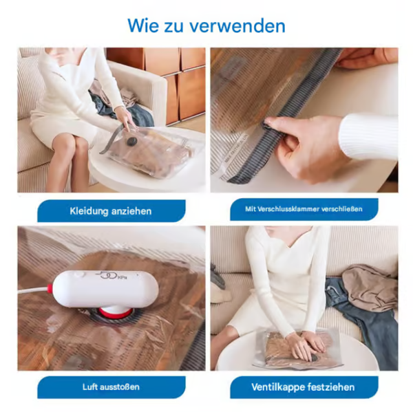🎁2026 Nieuw binnen 50% KORTING🔥6-delig USB elektrische vacuümpakket – Besparing van ruimte, reizen met weinig bagage!