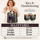 Elegante shopper van PU-leer met slangenprint