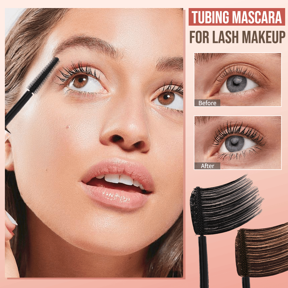 🔥 1 + 1 gratis | Populaire mascara voor krullende en volle wimpers🛒 |Waterbestendig 🚿