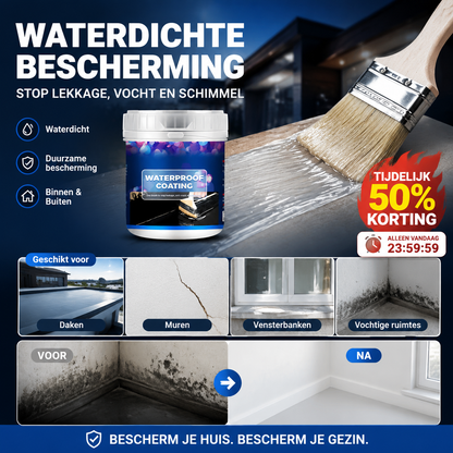 💧🏡 Waterbestendige multifunctionele polyurethaancoating
