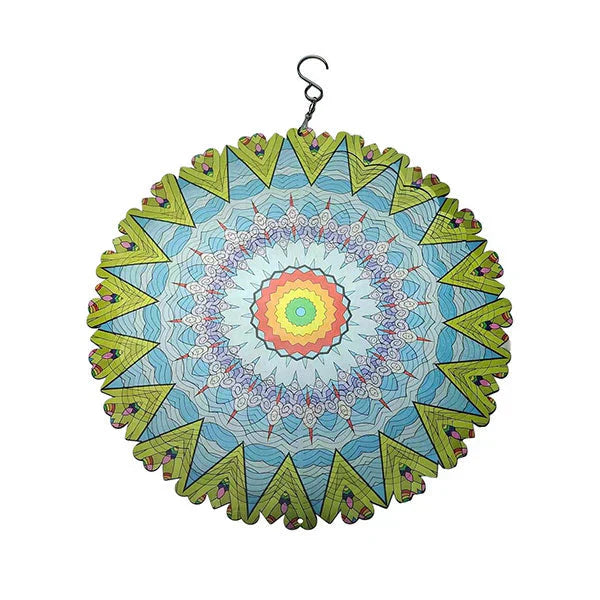 (🎁2025 Hot Sale🎁) 3D kleurrijke wind draaiende mandala