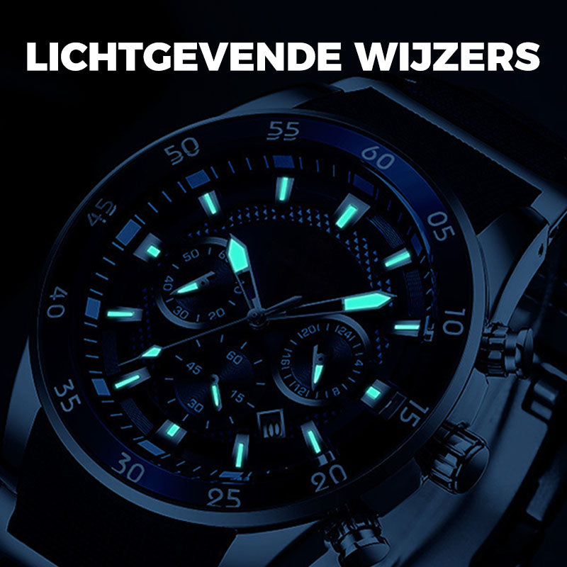 🔥 HOT SALE - 50% KORTING 🎁 Multifunctioneel Waterdicht Quartz Horloge voor Heren