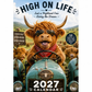 🐮❤️ Bespaar 50% op 2027 kalender – 🖌️ handgetekende stijl, 😂 humoristische tekeningen, 📅 12 maanden vol plezier!