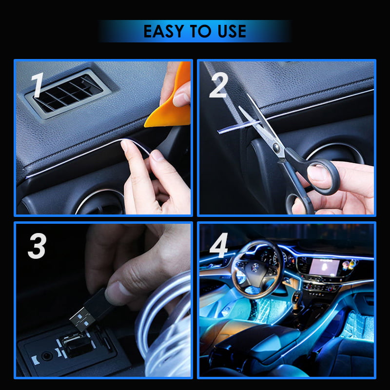 ⏳ Tijdelijke aanbieding ⏳✨ Sfeerverlichting voor Auto-interieur