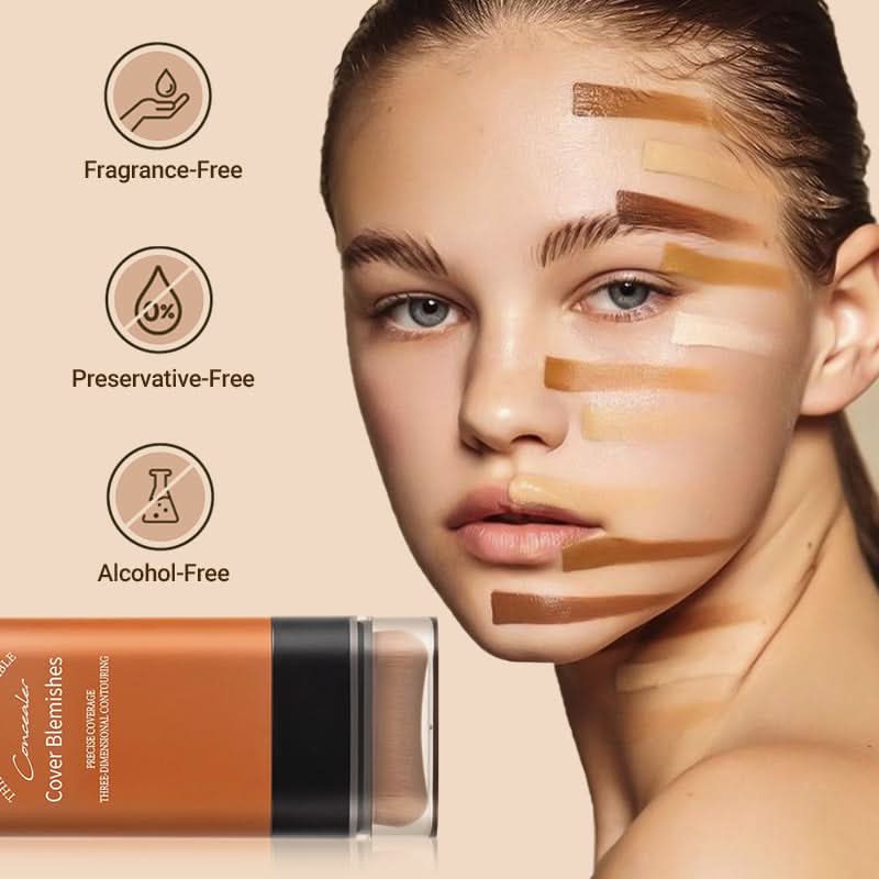 🎁2025 Hot Sale💕Hydraterende lichtgewicht foundationstick met kwastje