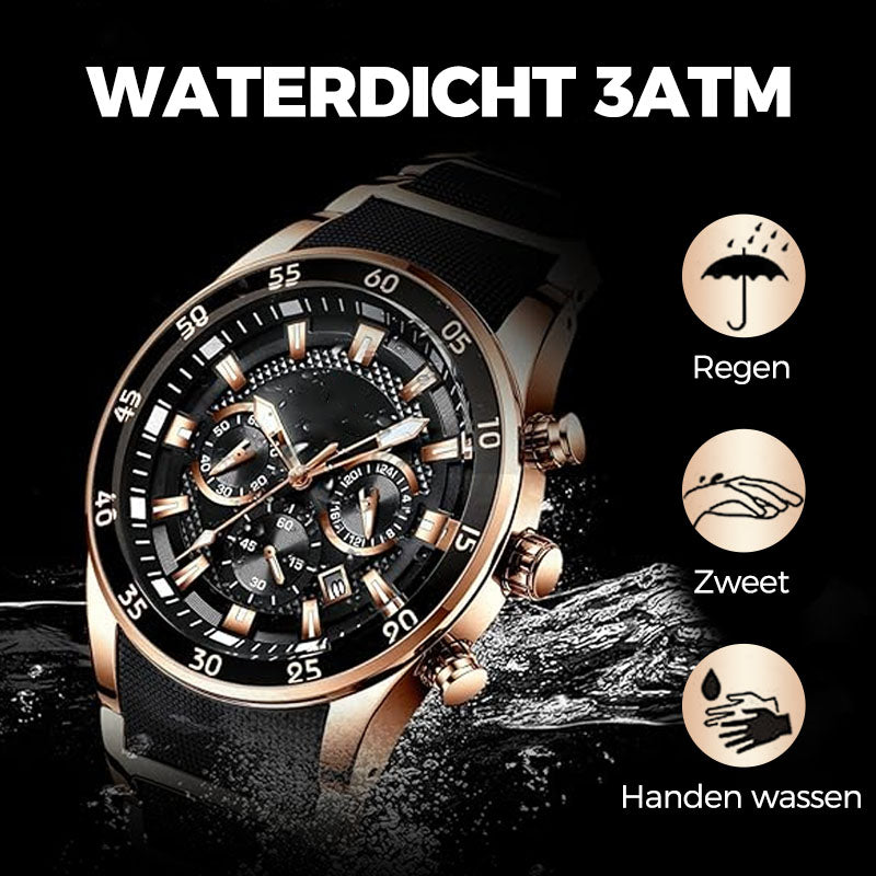 🔥 HOT SALE - 50% KORTING 🎁 Multifunctioneel Waterdicht Quartz Horloge voor Heren