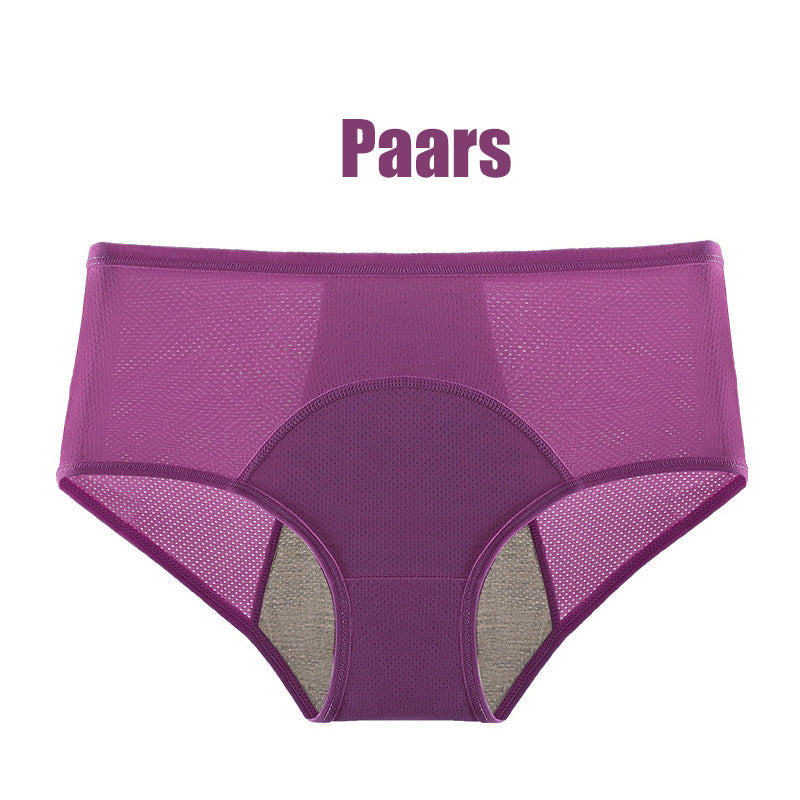 🌟KOOP 5 KRIJG 5 GRATIS 🌟Lekvrij Menstruatie Ondergoed voor Vrouwen met Hoge Taille
