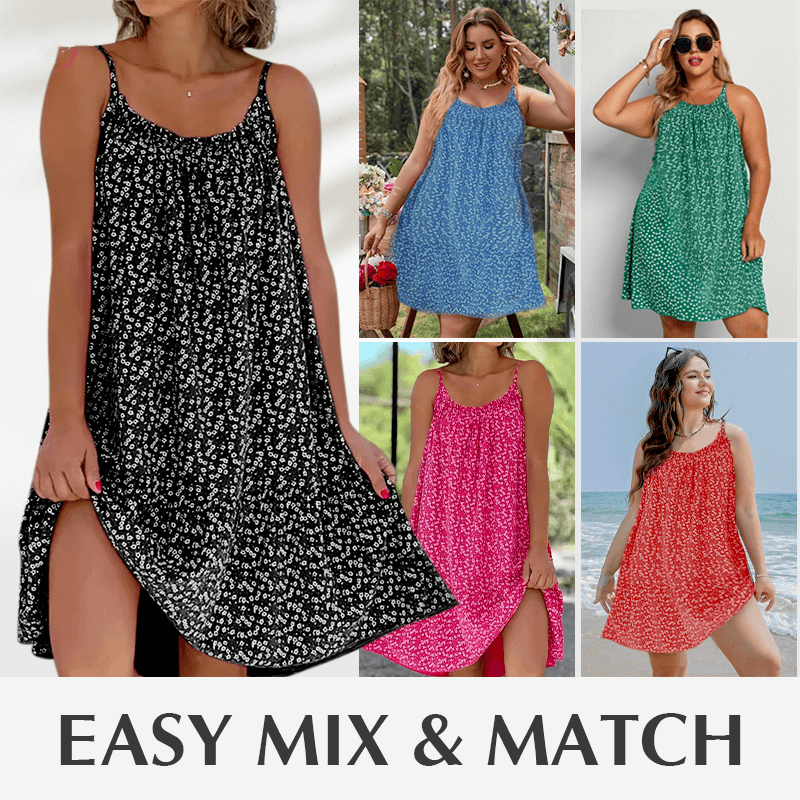 💥Laatste dag - 50% korting👗overhemdjurk met bloemenprint