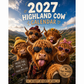 🐮❤️ Bespaar 50% op 2027 kalender – 🖌️ handgetekende stijl, 😂 humoristische tekeningen, 📅 12 maanden vol plezier!