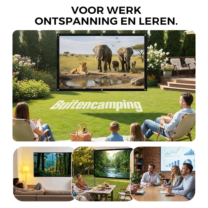 🌌50% KORTING📱Hoogdefinitie projectiescherm