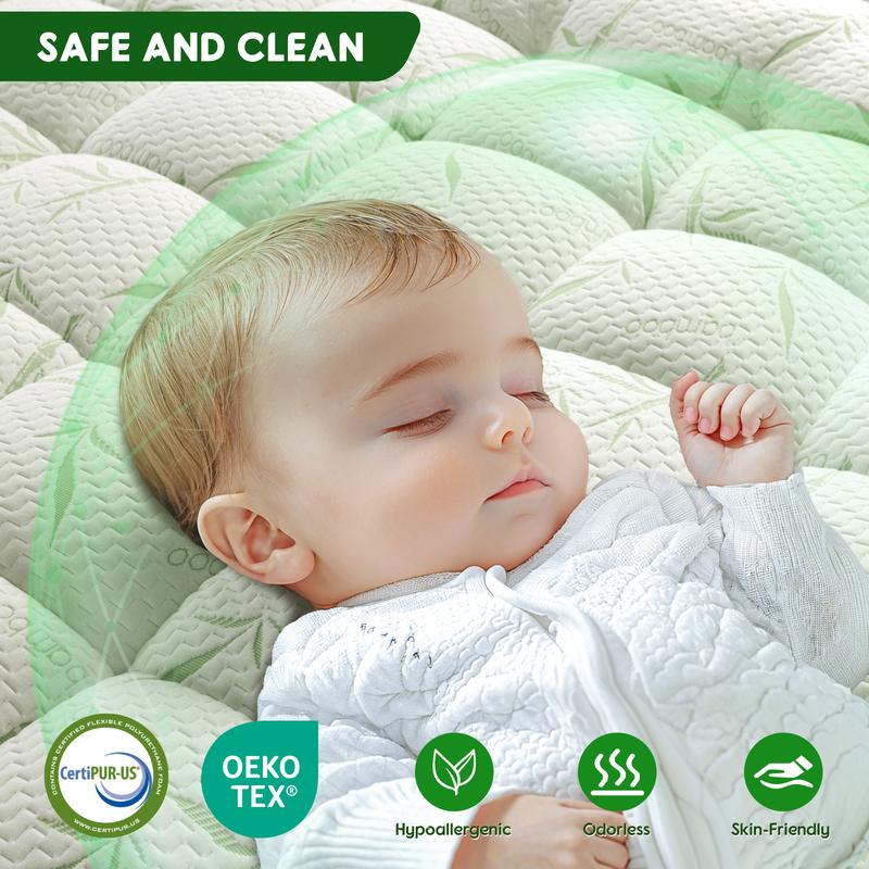 🔥Koud slapen op een dunne matras is op te lossen zonder nieuwe matras – Dikke Gewatteerde Matrasbeschermer | 3 Kleuren | 5 Maten (90–200 cm) 🛏️❄️