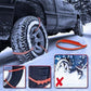Winter Auto Antislipkettingen - Universeel 10 Stuks Super Slijtvast & Eenvoudig Installeren