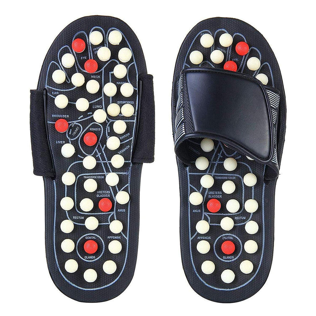🔥Slippers met acupressuur en magneettherapie🦶