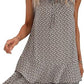 💃 Jurk met geometrische print en strik voor dames – Stijlvol, elegant en moeiteloos chic ✨👗
