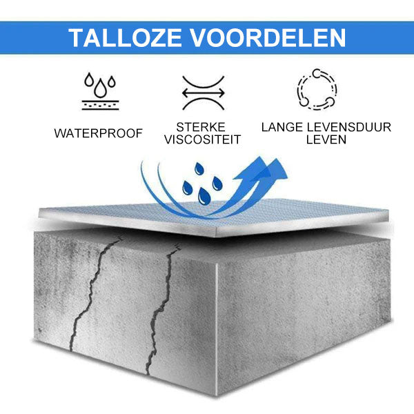 Super Waterdichte Butyl Tape – Voor Daken, Leidingen & Scheuren