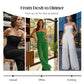 🎁2026 Nieuw binnen 50% KORTING💥🔥🎁Strapless jumpsuit met wijde pijpen en kreukels
