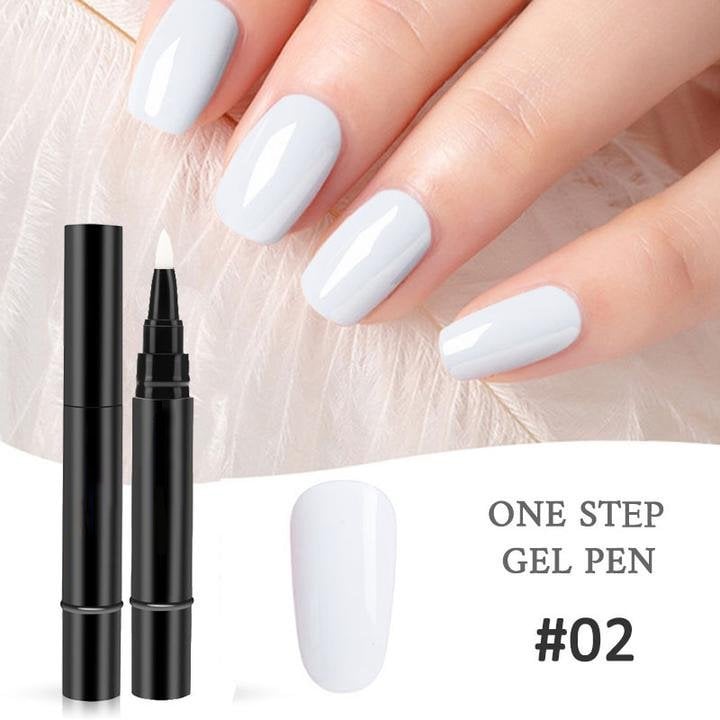 One Step Nagelgel Pen™ – 3-in-1 Gellak | 1+1 Gratis + Mini UV-Lamp | 18 Kleuren