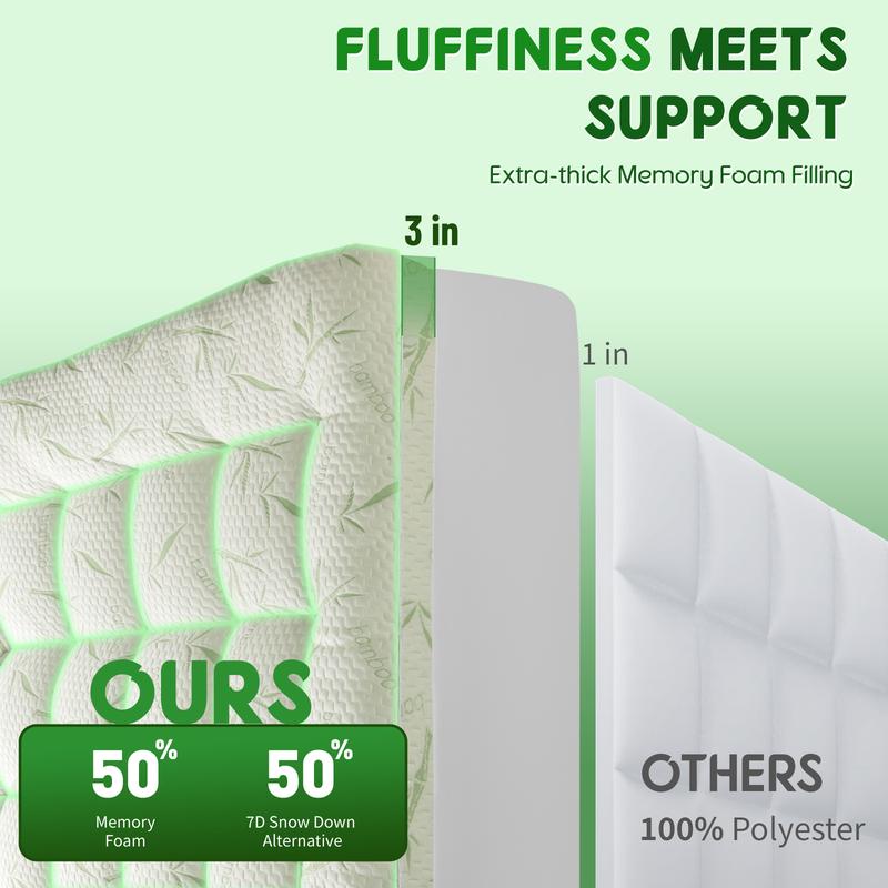 🔥Koud slapen op een dunne matras is op te lossen zonder nieuwe matras – Dikke Gewatteerde Matrasbeschermer | 3 Kleuren | 5 Maten (90–200 cm) 🛏️❄️