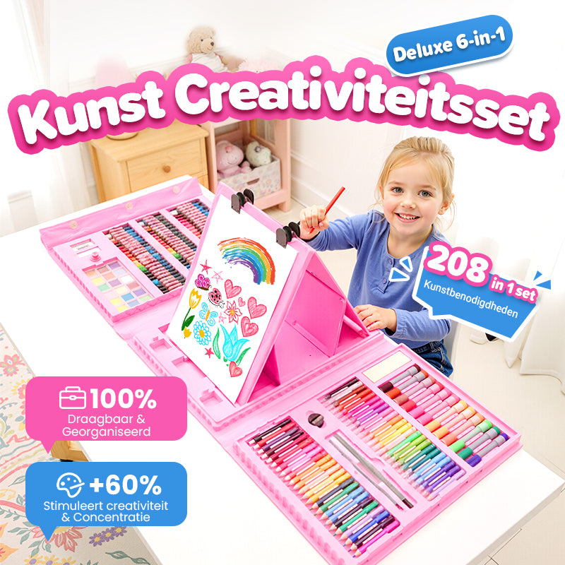 💗Hot Promotie 50% Korting💗Deluxe 6-in-1 Kunst Creativiteitsset🎁Het Beste Cadeau voor Kinderen