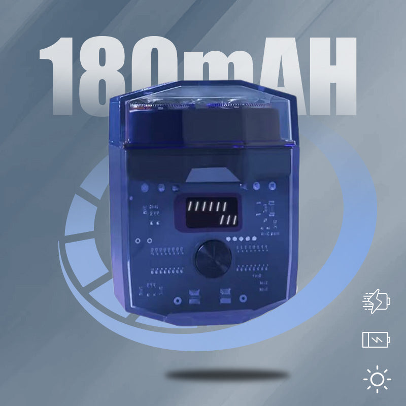 🔥Transparante Mini Elektrische Scheerapparaat met Lage Geluidniveau🔥