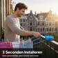 🏠Koop 1 krijg 1 gratis💖Draagbare waslijn klemt overal – balkon, badkamer of tuin⌛50% korting🔥