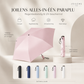 ✨ Zeg vaarwel tegen bulky paraplu's – Ultra-lichte zon- en regenbescherming voor onderweg! ✨