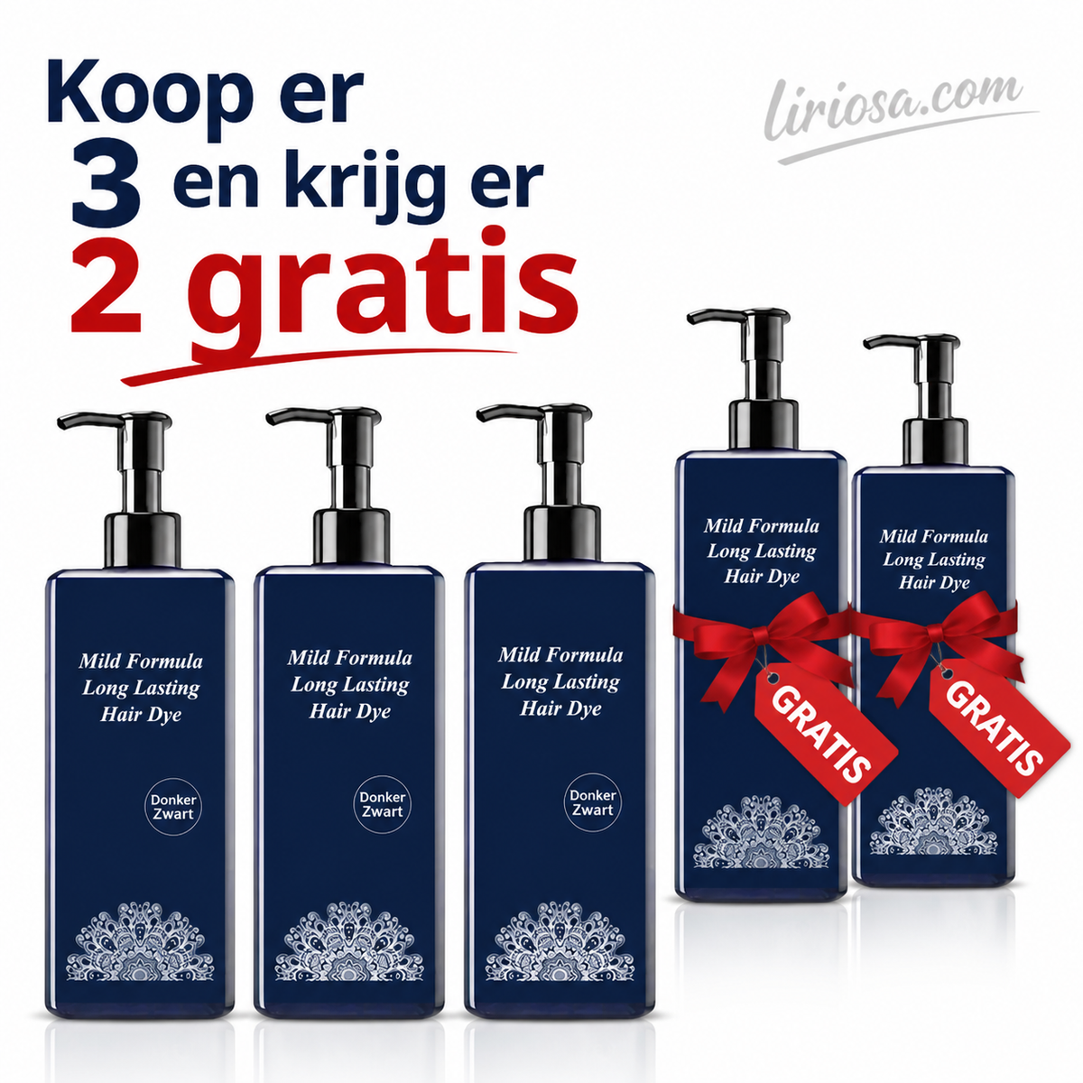 🔥Laatste dag - 50% korting🔥Milde Formule Langdurige Haarverf