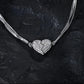 Beste Cadeau voor Haar - Magneetketting met Hart Patchwork