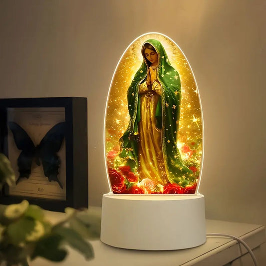 📢📢50% korting!! ⏰Jezus 3D Nachtlampje en Religieuze Cadeaus
