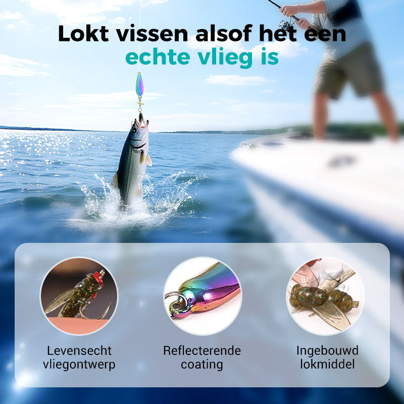 🎣🔥50% KORTING!!✨🎁Metalen propeller kunstaas voor het vangen van vis✨