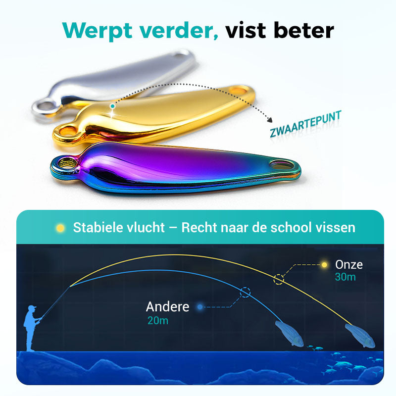🎣🔥50% KORTING!!✨🎁Metalen propeller kunstaas voor het vangen van vis✨