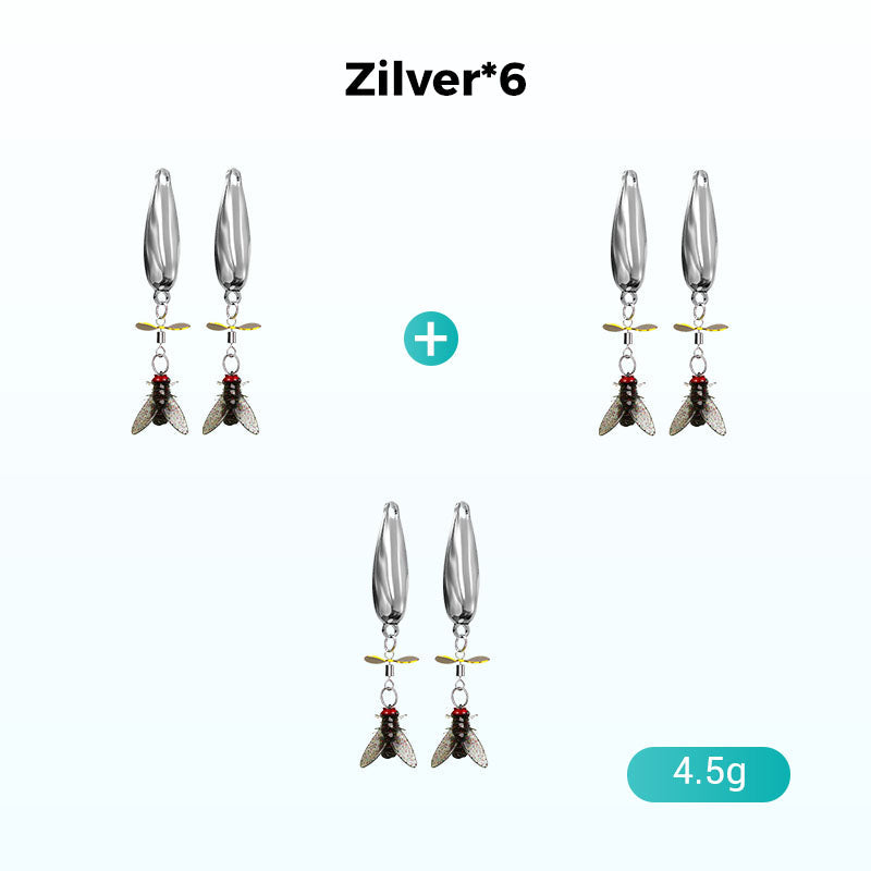 🎣🔥50% KORTING!!✨🎁Metalen propeller kunstaas voor het vangen van vis✨