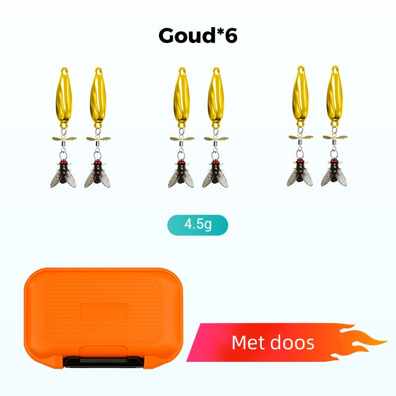 🎣🔥50% KORTING!!✨🎁Metalen propeller kunstaas voor het vangen van vis✨