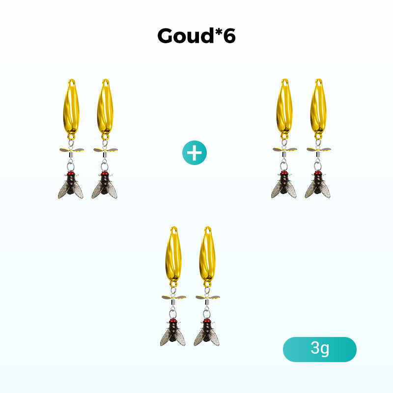 🎣🔥50% KORTING!!✨🎁Metalen propeller kunstaas voor het vangen van vis✨