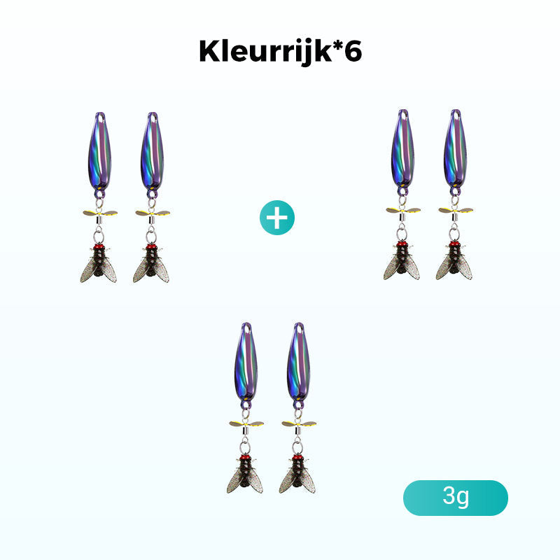🎣🔥50% KORTING!!✨🎁Metalen propeller kunstaas voor het vangen van vis✨