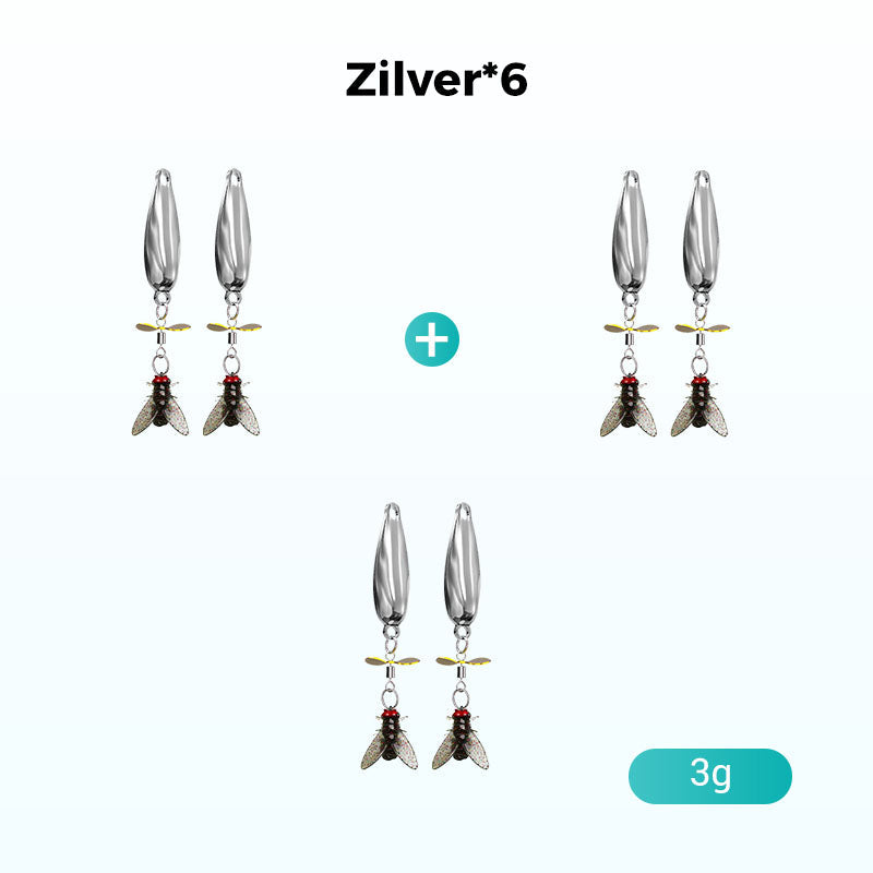 🎣🔥50% KORTING!!✨🎁Metalen propeller kunstaas voor het vangen van vis✨