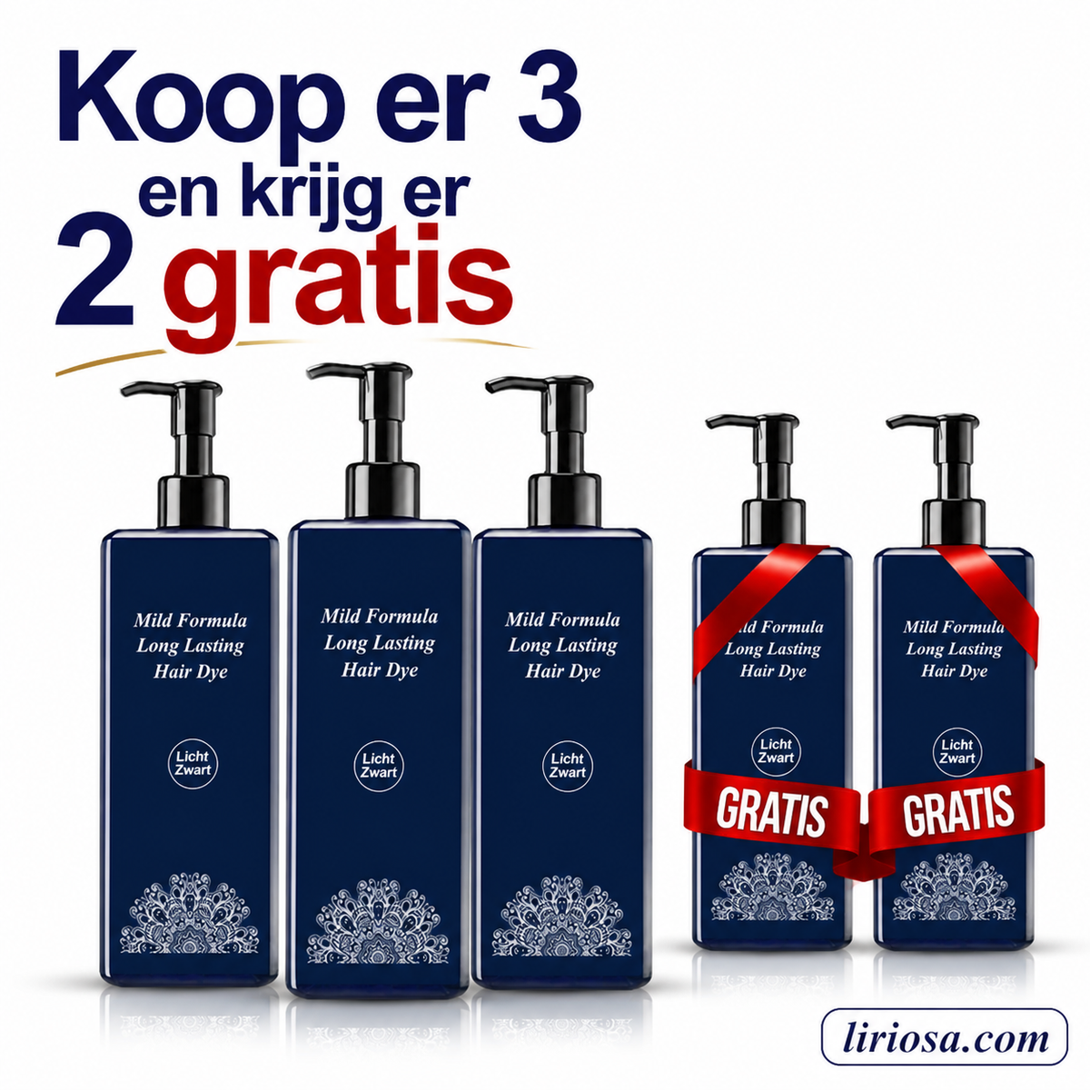🔥Laatste dag - 50% korting🔥Milde Formule Langdurige Haarverf