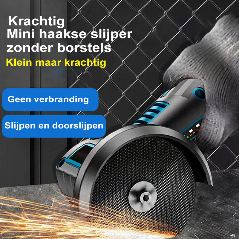 ⏳Tijdelijk 50% korting⏰Mini-haakse slijper zonder koolborstels🧰