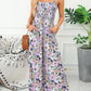 🌼Dames casual print overall met spaghettibandjes