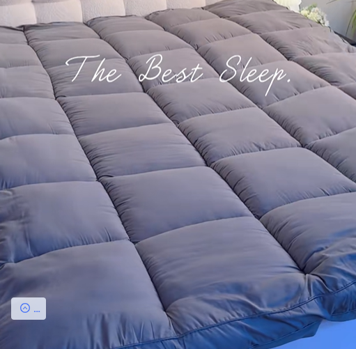 🔥Koud slapen op een dunne matras is op te lossen zonder nieuwe matras – Dikke Gewatteerde Matrasbeschermer | 3 Kleuren | 5 Maten (90–200 cm) 🛏️❄️
