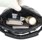Geplooide PU Leren Schoudertas - Premium Casual Design met Zilver Hardware